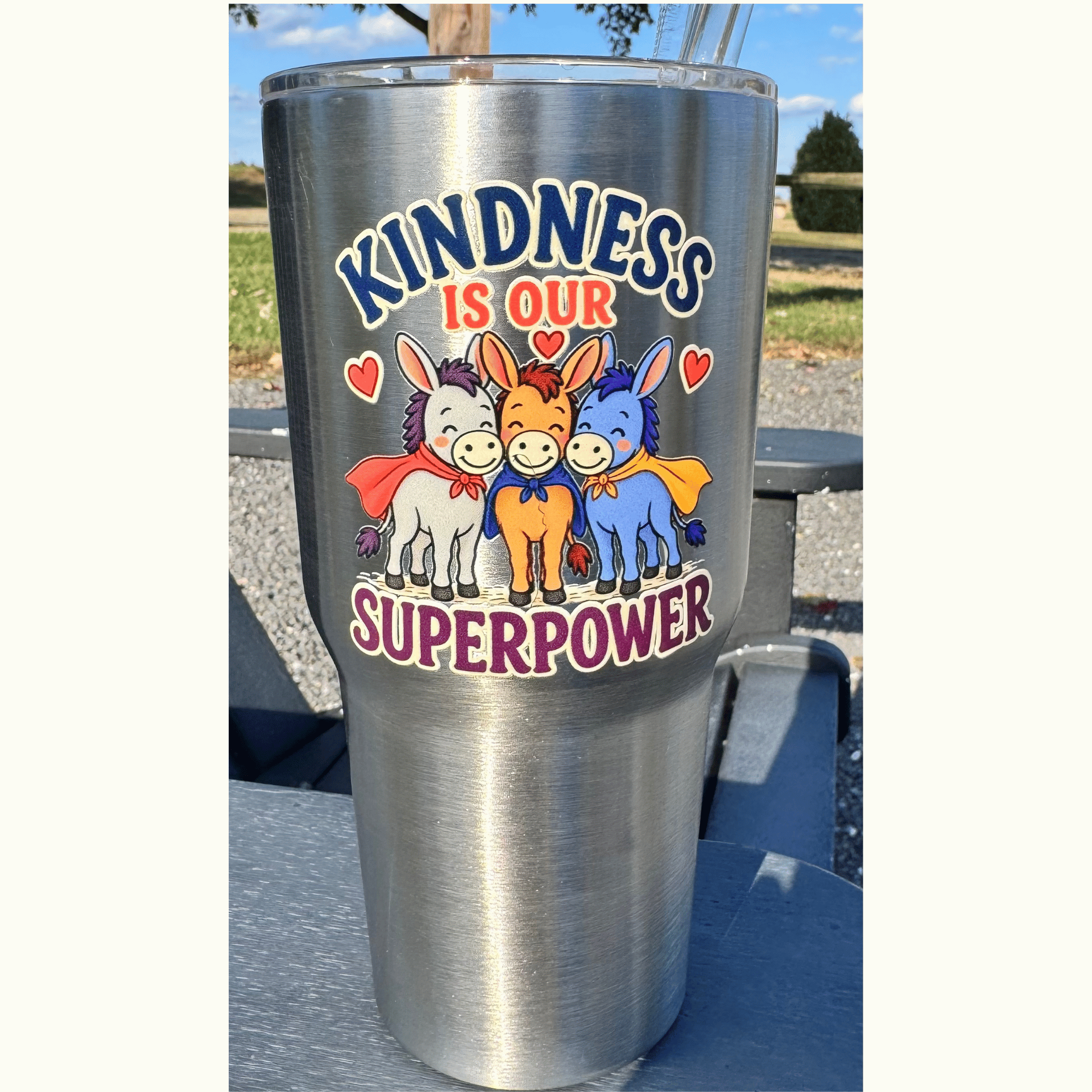 Stainless Steel Campbells Lane Donkey Co. Tumbler